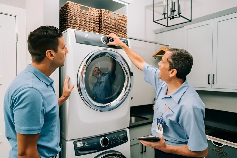 Stackable Washer and Dryer Repair in Eucalyptus Hills